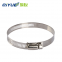 Stainless Steel Fixing  type hose clamp adjustable clamp Good quality factory direct sales