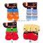4pc/set Fashion dog socks pet stock shoes Anti-slip Dog cotton Soft indoor wear socks random send