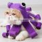Christmas octopus cat head cover Teddy puppy kitten holiday turn into a headwear hat funny pet toys