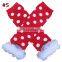 Polka dot Baby Ruffle Leg Warmers Toddler Chiffon Lace ruffle Knee pads leggings 5pairs /design