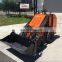 Hysoon diesel engine mini skid steer loader with attachments