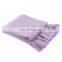 Wholesale Custom Soft Solid color Light Purple Throw Blanket For Sofa