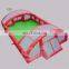 outdoor large high quality giant bouncy castle inflatable water soap football soccer playground field for rent