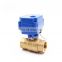 2way control electric brass  motorized ball valve