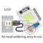 High Power AC220V 50 Watt Driverless Solderless Smart IC White Led COB Chip For Street Lamps
