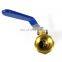 BSPT High Quality DN25 1000BS 2PC Brass Threaded Ball Valve