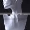 Fiberglass Woman Mannequin Head,Female Abstract head mannequin,Cheap White Head,Dispaly Jewelry/ hat /scarf head mannequin H1080