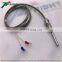 K type probe in probe in 6x30mm with stainless steel wire and bayonet