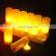 wedding events party restaurant decorative battery operated 12 packs rechargeable flicker warm white led candle white