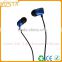 Best quality hot selling private mould deep bass comfortable silver stereo magnet earphones