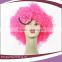 cheap purple big carnival party afro wigs