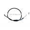 Hebei factory accelerator cables manufacturers outer casing black color locking sleeve CD70 throttle cable com