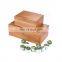 handmade lacquer custom wooden bamboo box with lid wood packaging boxes