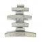 YAQIYA Factory Wholesale OEM box tire balancing weight Zinc Clip on Wheel Balance Weight for Alloy Wheel/Steel Wheel