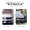 Car Accessories EXOT Front Bumper Lip Kit Car Spoilers Carbon Fiber Front Lip Spoiler For BMW 2 Series F22 M235i