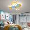 Cute Airplane Light LED Creative Colorful Boy And Girl Room Ceiling Light Cartoon Fashion Thin Lamp