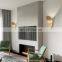 Modern and simple aluminum wire drawing process led wall lamps for decoration