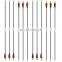 12 Pack Mix Carbon Archery  Hunting Arrows 100 Grain Points for bow arrow bow  and green arrow set