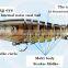 Factory Price Multi section fish plastic hard fishing lure Saltwater Swimbait fishing lure