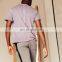 Casual style Organic Cotton T-shirt solid color Man casual o-neck T shirt loose tee