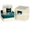 custom luxury white candle set paper packaging boxes with ribbons black matte empty candle jar with lid and gift box