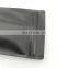 custom printing fashion fine laminated aluminum foil matt black stand up zip lock pouch matte zip bag stand up bag