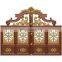 Aluminum/Iron villa door  of the European aluminum alloy community door cast
