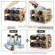 6 Grids Freestanding Bamboo Water Rack Bamboo Water Bottle Organizer Rack for Cabinet Kitchen Countertop