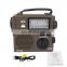 GR-88P FM/MW/SW Full Band Radio Receiver Digital Hand Dynamo Radio with Emergency LED Light