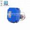 mini motorized ball valve DN15 DN8 DC24V AC220V 1.5nm 3S brass ss304 BSP NPT mini cwx-15q motorized ball valve for water
