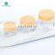 mini 8oz frosted glass body lotion scrub candle jar with lid wholesale