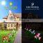 Solar Rose Flower Light Waterproof Garden Landscape Lamp Outdoor Home Decorative Flower Night Lights