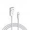 White mfi cable certified lightening cable charger for apple mfi brand charging cable