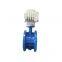 High quality electric flange rubber lined butterfly valve soft seal butterfly valve
