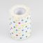 Printed custom graphic toilet tissue in paper packaging