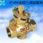 X14W-1.0 three-way cast iron internal thread plug valve