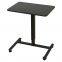 Pneumatic Office Laptop Desk Rolling Adjustable Table Computer Mobile Stand