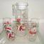 Drinking Water Glass Set 7pcs, 7pcs Glass Water Set,glass 7pcs Water Set