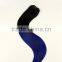 Blue Brazilian virgin remy hair weft, blue hair extensions, blue black hair weave