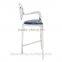 Polishing starck chair in stainless steel