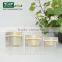 skin care cream plastic mason jars wholesale for cosmetic , face cream jar