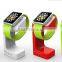 Most fashion china supplier authentic charging lazy brake ABS display A pple watch stand