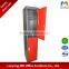 Cheap metal office 2 tier locker steel 2 doors staff locker