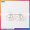 High quality waterdrop shaped caystal stud earrings for women earring stud
