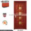 american wood door with marble stone decoration building supply doors hot sale in guangzhou