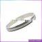 Dong guan factory hot selling diamond sand round plain bracelet bangles
