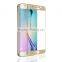 shatterproof glass For Samsung Galaxy S6 edge 3D Plating color Tempered glass Full front Explosion proof Screen Protector Film