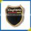 cheap custom jacquard embroidery king camp sew hook sport patches