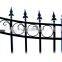 private villa security wrought iron double driveway gate