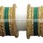 Indian Gorgeous Indian Party Wear Wedding Multi Color Bangle For Girls & Women